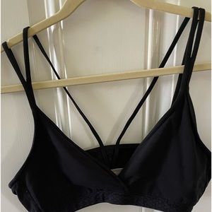 Cozy Orange black bra